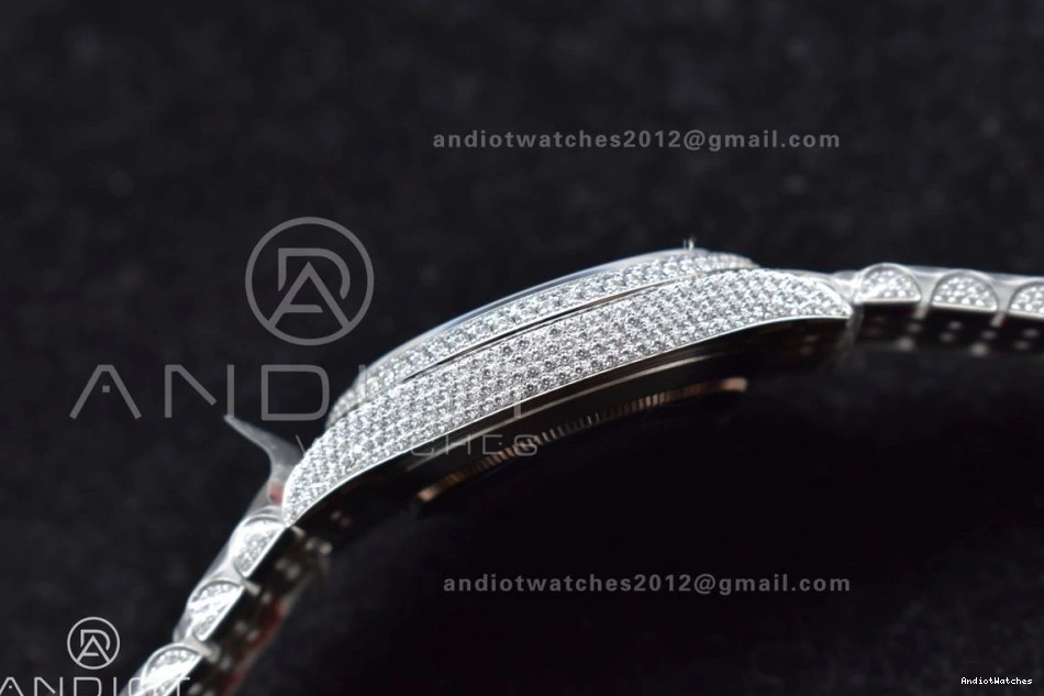 SportInspired Markers DateJust Version Blue Best Stick Diamond 897 JDF 41mm 0413